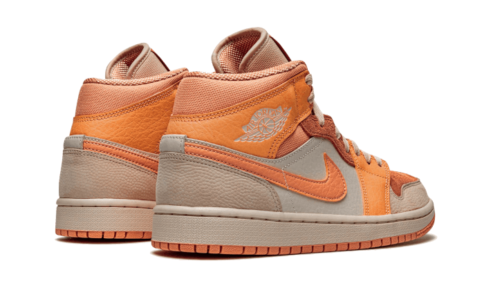 Air Jordan 1 Mid Apricot Orange - DH4270-800