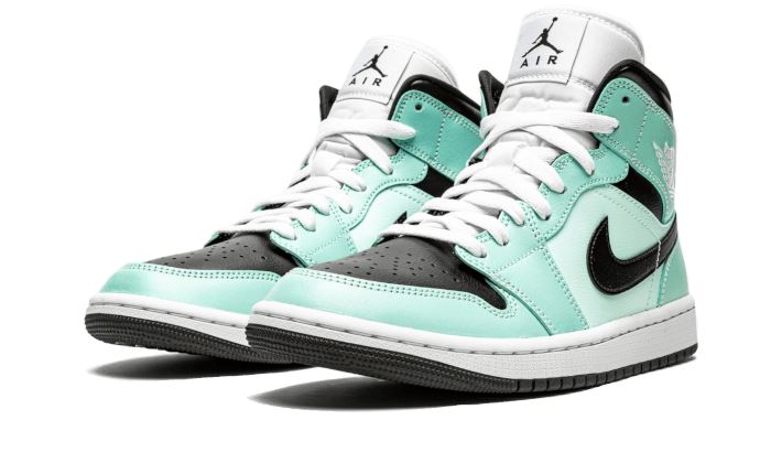 Air Jordan 1 Mid Aqua Blue Tint - BQ6472-300