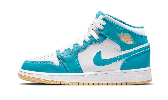 Air Jordan 1 Mid Aquatone - DQ8426-400 / DQ8423-400