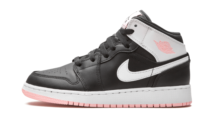 Air Jordan 1 Mid Arctic Pink Black - 555112-061