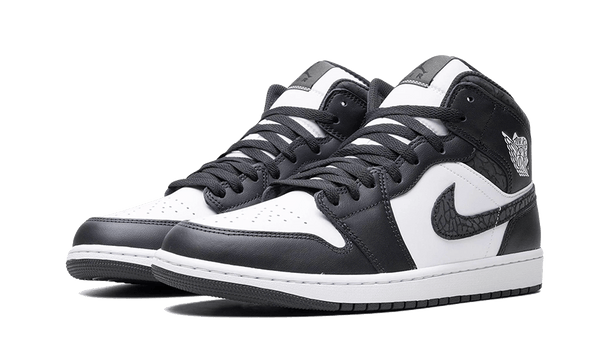 Air Jordan 1 Mid Black Elephant - FB9909-001 / FB9911-001