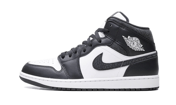 Air Jordan 1 Mid Black Elephant - FB9909-001 / FB9911-001