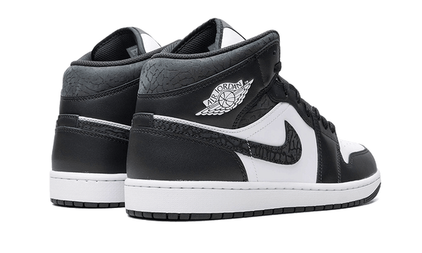 Air Jordan 1 Mid Black Elephant - FB9909-001 / FB9911-001