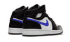 Air Jordan 1 Mid Black Racer Blue White - 554725-084