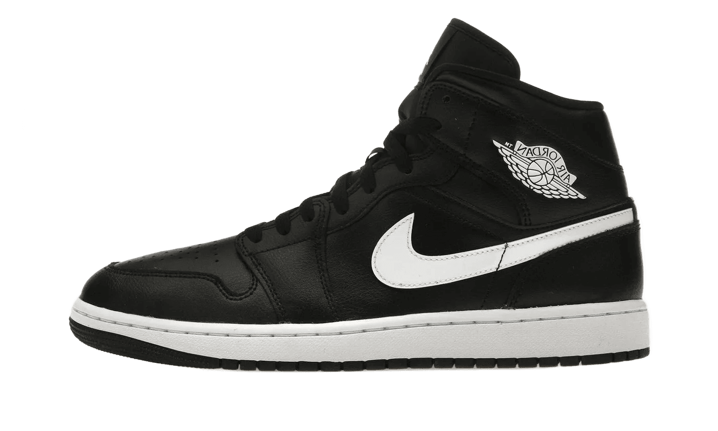 Air Jordan 1 Mid Black White  - DV0991-001