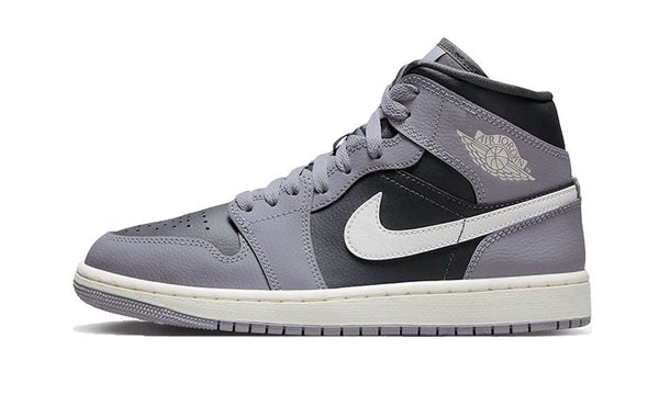 Air Jordan 1 Mid Cement Grey - BQ6472-022