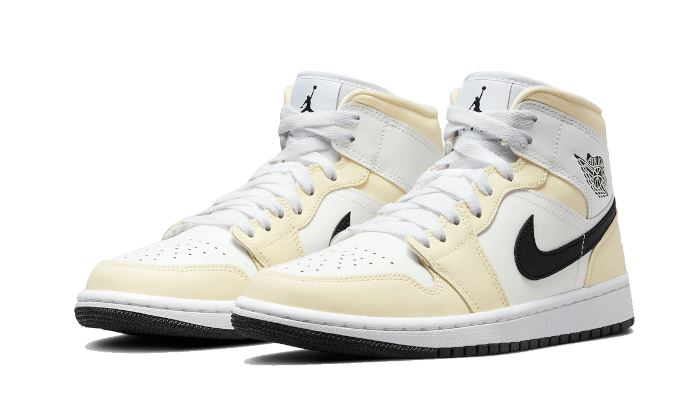 Air Jordan 1 Mid Coconut Milk – limitierter Sneaker bei Shade Studios