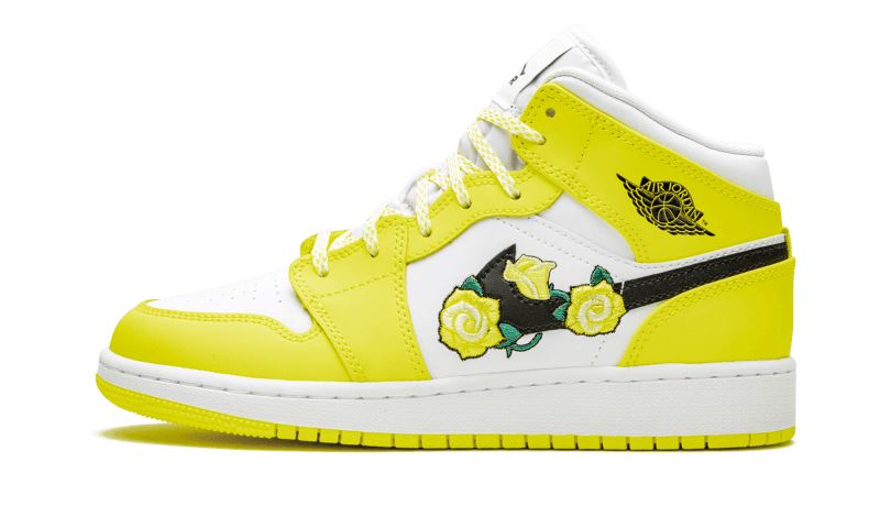 Air Jordan 1 Mid Dynamic Yellow – limitierter Sneaker bei Shade Studios