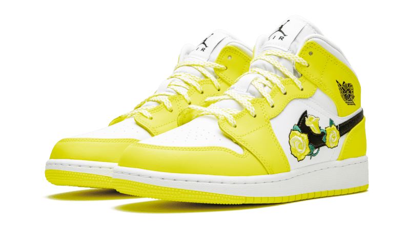 Air Jordan 1 Mid Dynamic Yellow – limitierter Sneaker bei Shade Studios