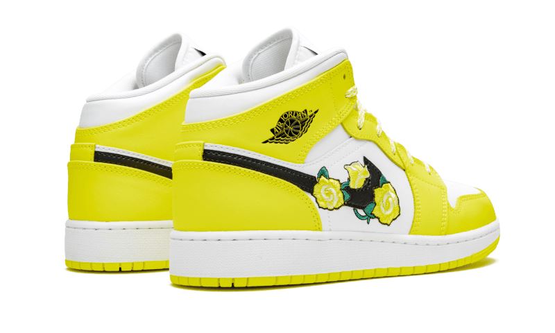 Air Jordan 1 Mid Dynamic Yellow – limitierter Sneaker bei Shade Studios