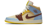 Air Jordan 1 Mid Fearless Maison Château Rouge