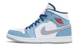 Air Jordan 1 Mid French Blue Fire Red