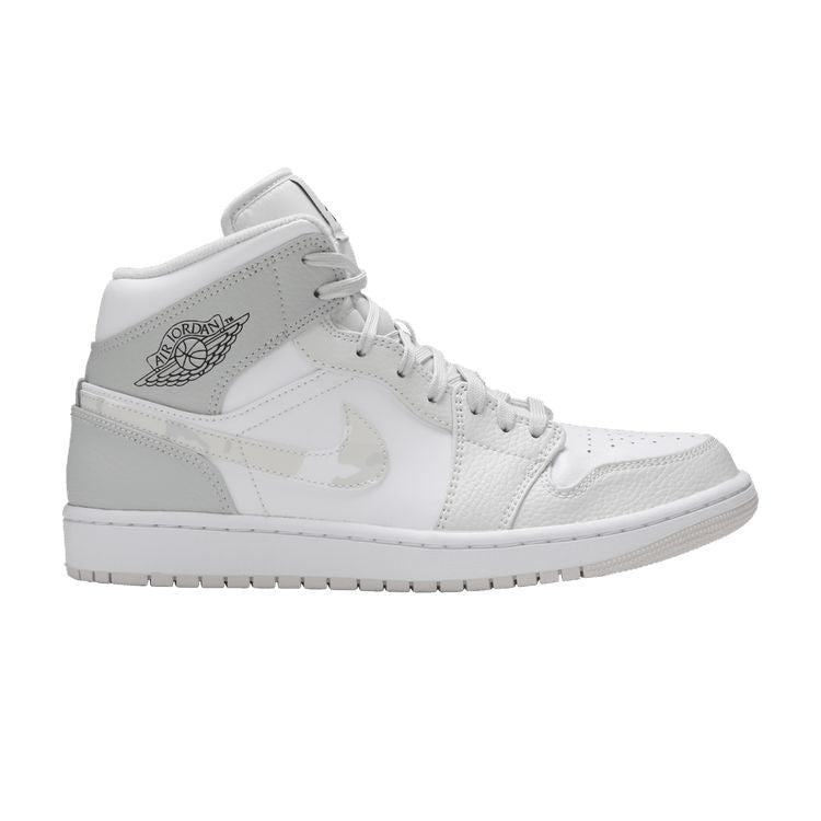 Air Jordan 1 Mid Grey Camo