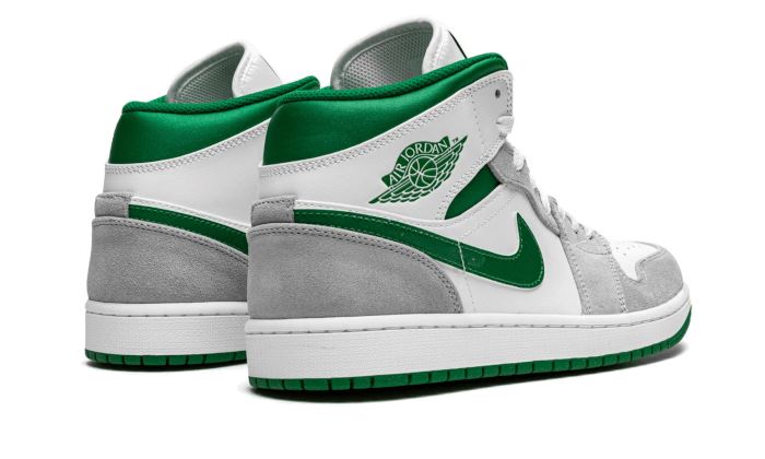 Air Jordan 1 Mid Grey Green – limitierter Sneaker bei Shade Studios