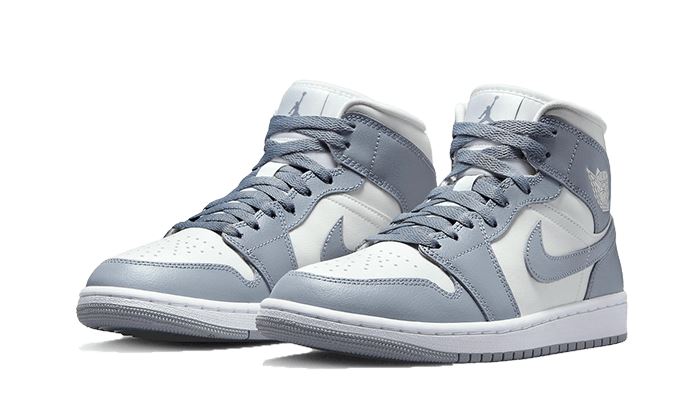 Air Jordan 1 Mid Grey Sail - BQ6472-115