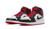 Air Jordan 1 Mid Gym Red Black Toe