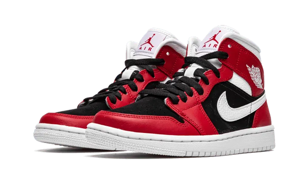 Air Jordan Air Jordan 1 Mid Gym Red Black - BQ6472-601