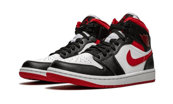 Air Jordan 1 Mid Gym Red Black White - 554724-122 / DJ4695-122