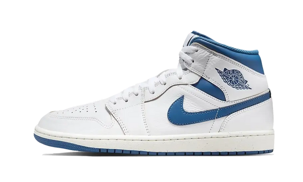 Air Jordan 1 Mid Industrial Blue - FN5215-141 / FN7432-141