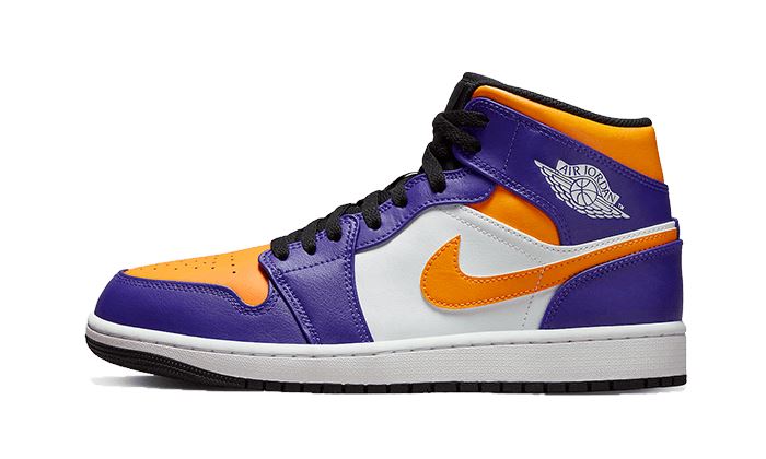 Air Jordan 1 Mid Lakers (2022) - DQ8426-517 / DQ8423-517