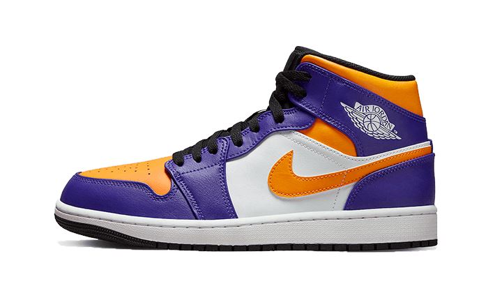 Air Jordan 1 Mid Lakers (2022) – limitierter Sneaker bei Shade Studios