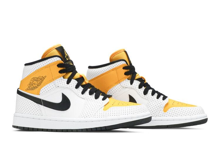 Air Jordan 1 Mid Laser Orange – limitierter Sneaker bei Shade Studios