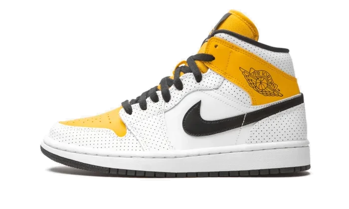 Air Jordan 1 Mid Laser Orange – limitierter Sneaker bei Shade Studios