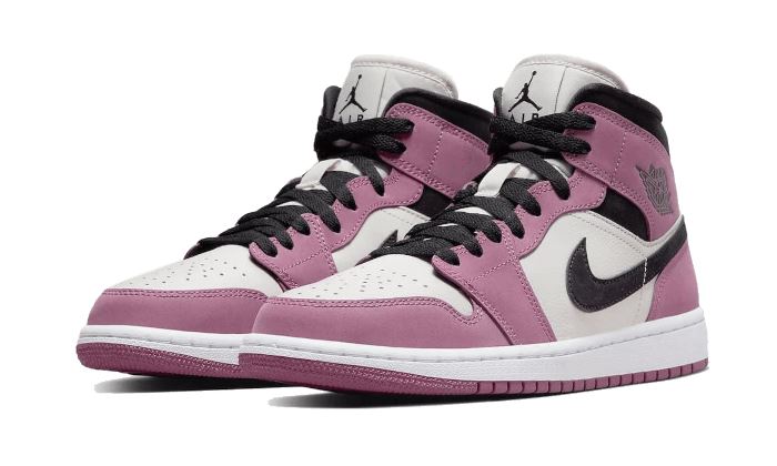 Air Jordan 1 Mid Light Mulberry – limitierter Sneaker bei Shade Studios