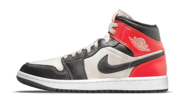 Air Jordan 1 Mid Light Orewood Brown - DQ6078-100