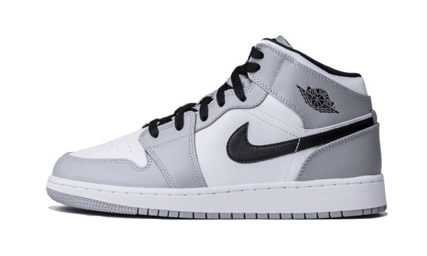 Air Jordan 1 Mid Light Smoke Grey - 554724-092 / 554725-092