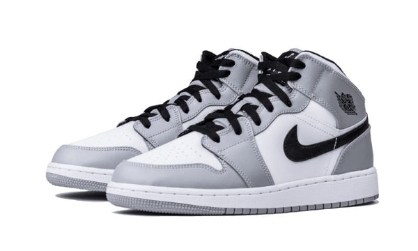 Air Jordan 1 Mid Light Smoke Grey - 554724-092 / 554725-092