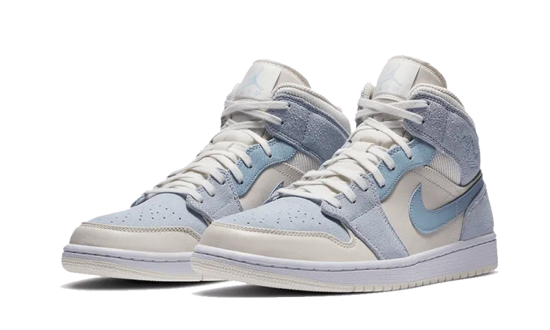 Air Jordan Air Jordan 1 Mid Mixed Textures Blue - DA4666-100