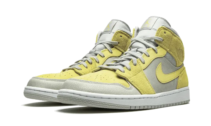 Air Jordan Air Jordan 1 Mid Mixed Textures Yellow - DA4666-001