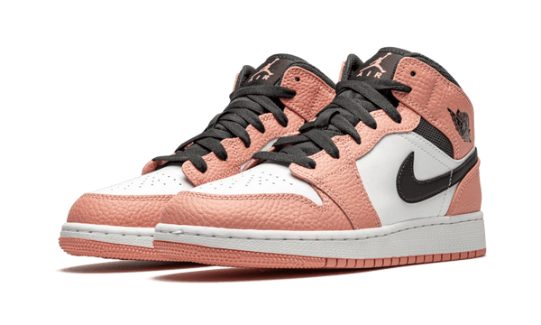 Air Jordan 1 Mid Pink Quartz - 555112-603