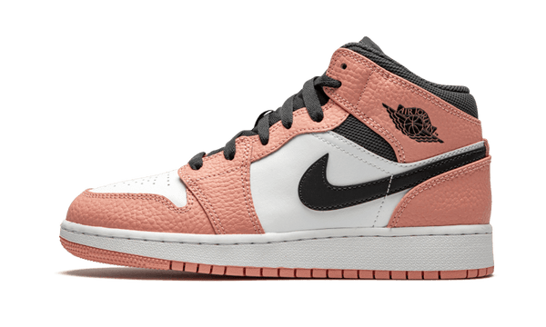 Air Jordan 1 Mid Pink Quartz - 555112-603