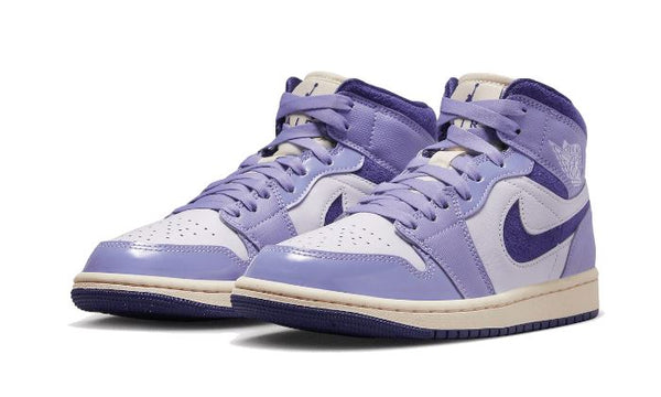 Air Jordan 1 Mid Purple Chenille - DZ3745-500