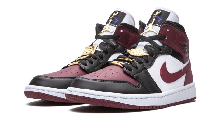 Air Jordan 1 Mid SE Black Dark Beetroot - CZ4385-016