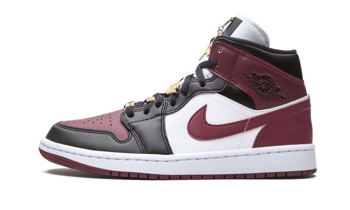 Air Jordan 1 Mid SE Black Dark Beetroot - CZ4385-016