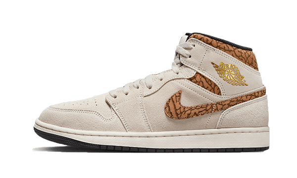 Air Jordan 1 Mid SE Brown Elephant - DZ4129-102 / DZ5369-102