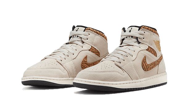 Air Jordan 1 Mid SE Brown Elephant - DZ4129-102 / DZ5369-102