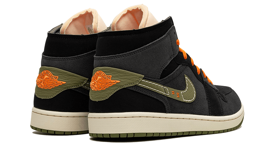 Air Jordan 1 Mid SE Craft Anthracite Light Olive - FD6817-003 / FD5847-003