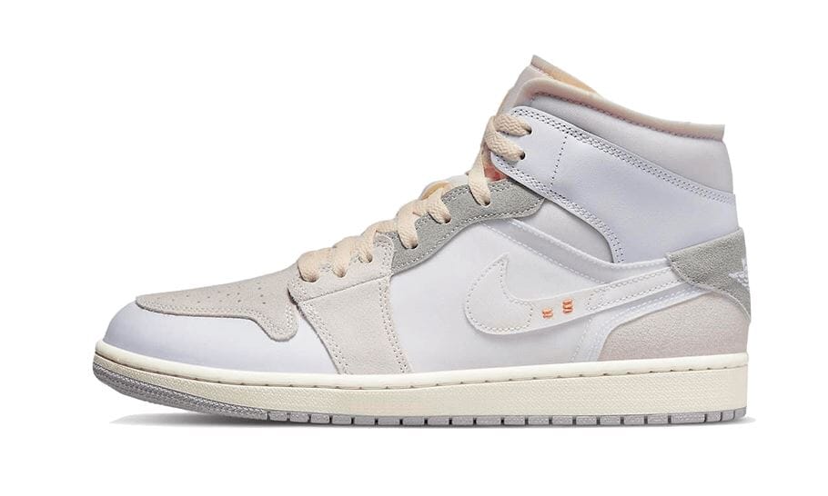 Air Jordan 1 Mid SE Craft Inside Out White Grey – limitierter Sneaker bei Shade Studios