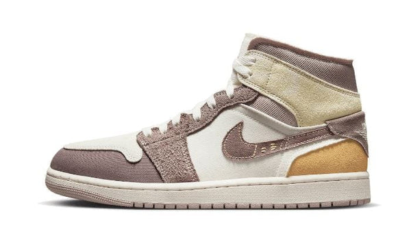 Air Jordan 1 Mid SE Craft Sail Taupe Haze - DM9652-102