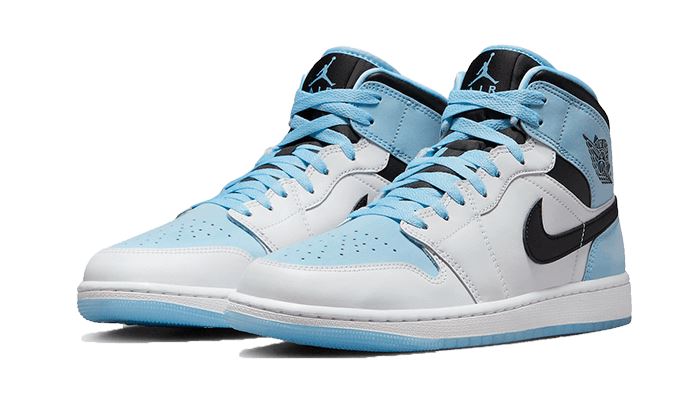 Air Jordan 1 Mid SE Ice Blue Black – limitierter Sneaker bei Shade Studios