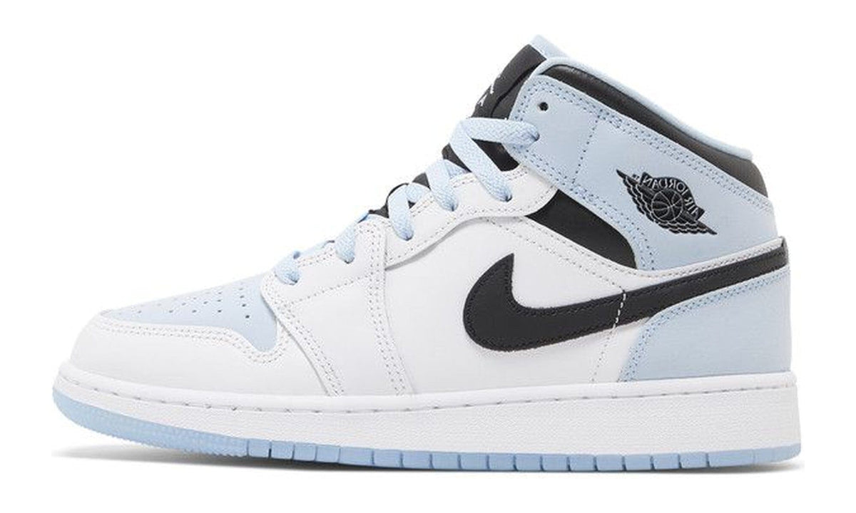 Air Jordan 1 Mid SE GS White Ice Blue