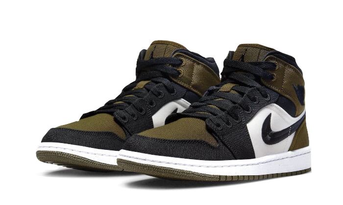Air Jordan 1 Mid SE Light Olive – limitierter Sneaker bei Shade Studios