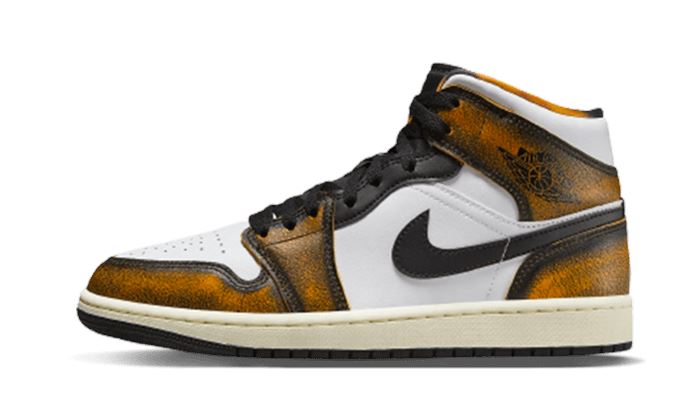 Air Jordan 1 Mid SE Orange Wear-Away – limitierter Sneaker bei Shade Studios
