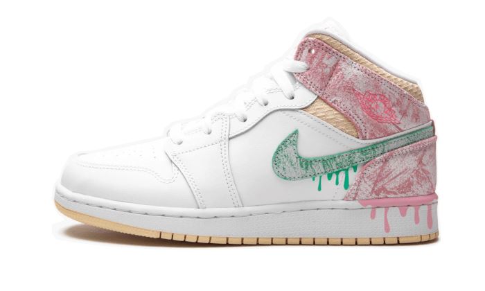 Air Jordan 1 Mid SE Paint Drip – limitierter Sneaker bei Shade Studios