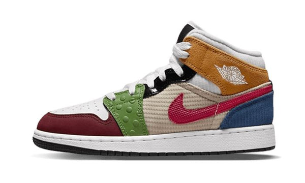 Air Jordan 1 Mid SE Patchwork - DR6957-100