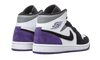 Air Jordan 1 Mid SE Varsity Purple - 852542-105 / BQ6931-105